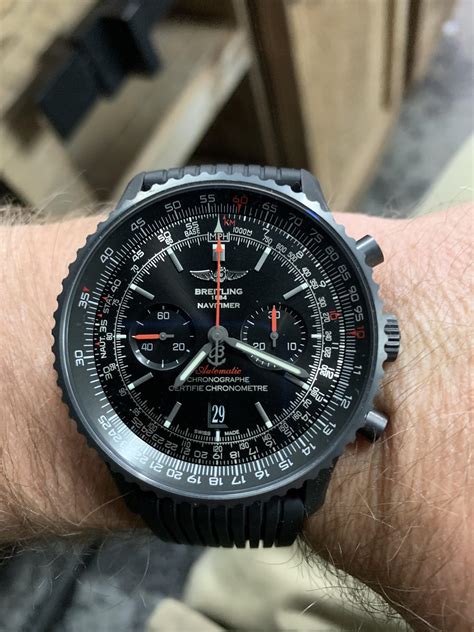 breitling navitimer blacksteel gebraucht|breitling navitimer preisentwicklung.